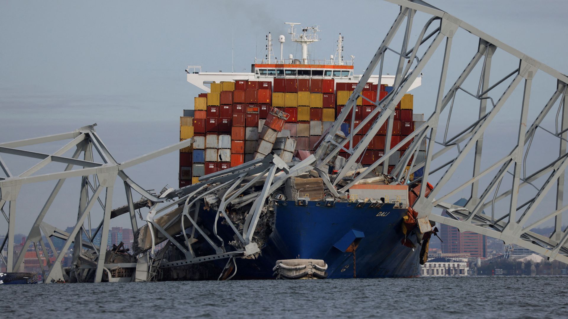 Ship operator charged over Baltimore bridge collapse that killed six